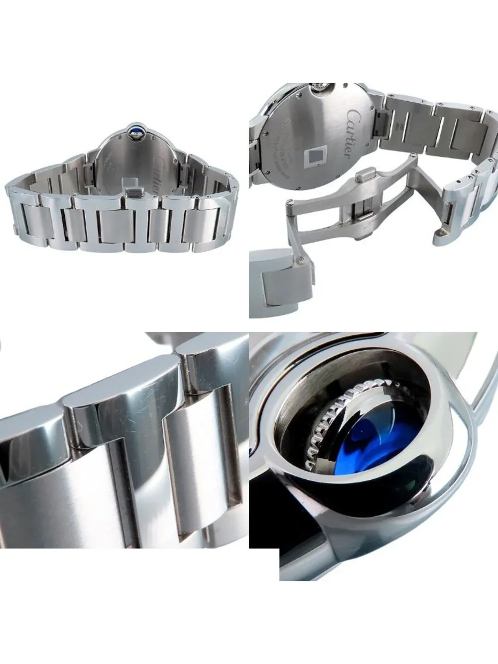 Cartier Ballon Bleu Silver SS de 40 Watch Automatic